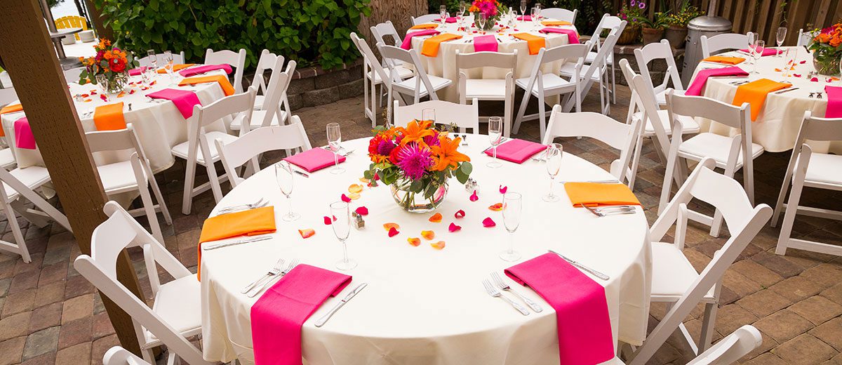 The Latest in Wedding Colors and Decor for Rentals