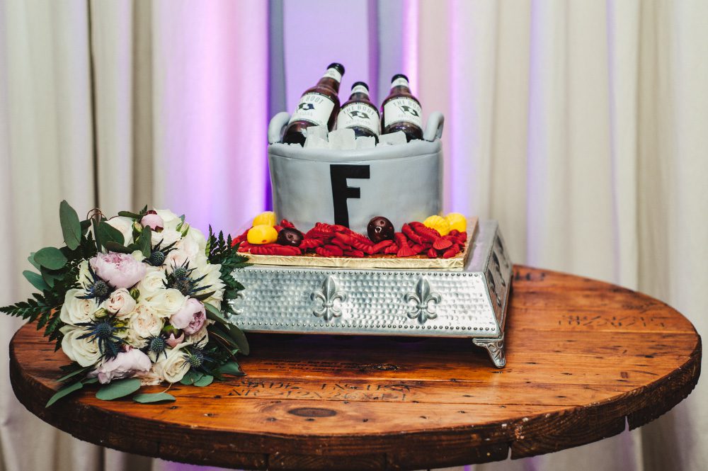 Southern Wedding Groom's Cake