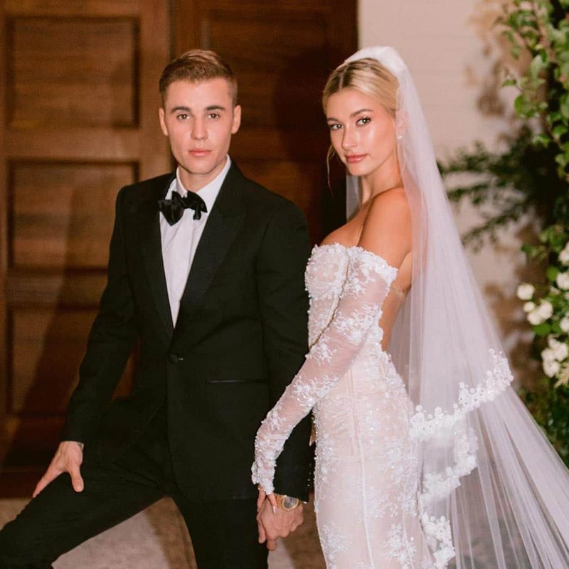 Hailey Bieber Wedding Style