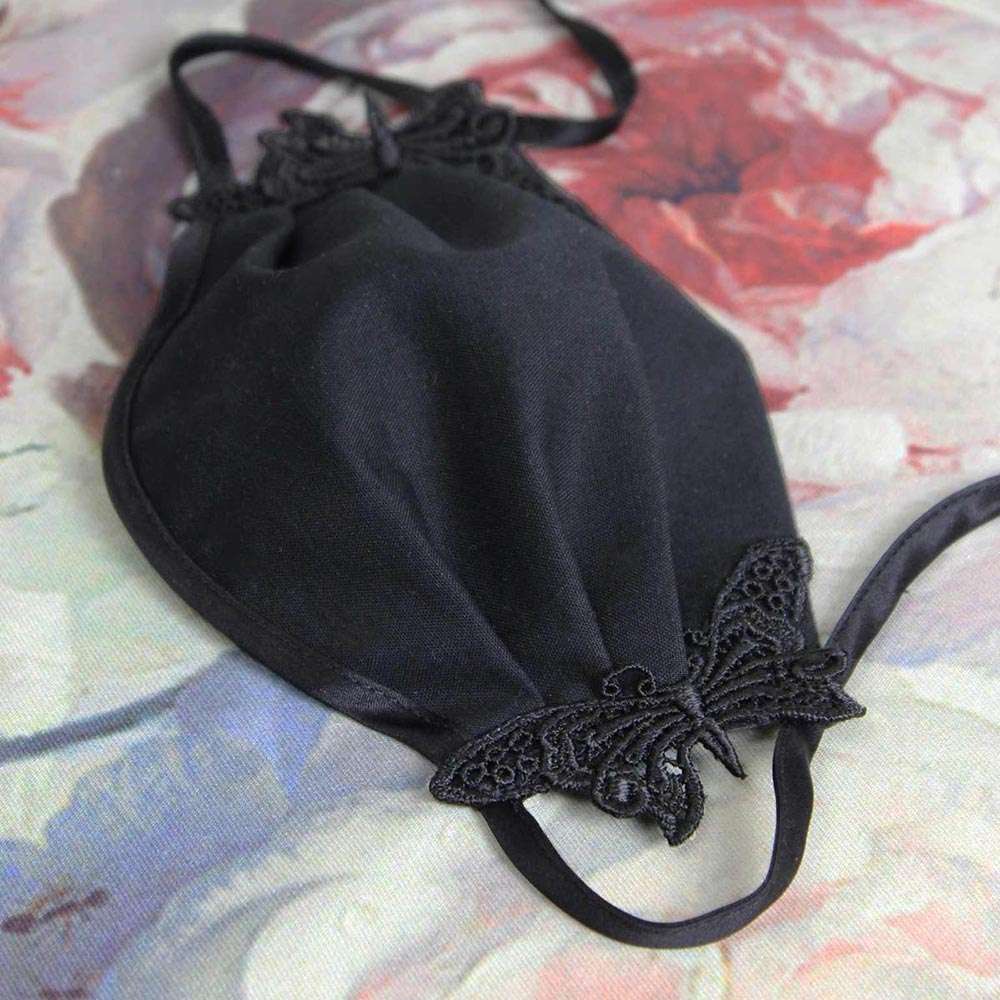Black Beauty Butterfly Mask