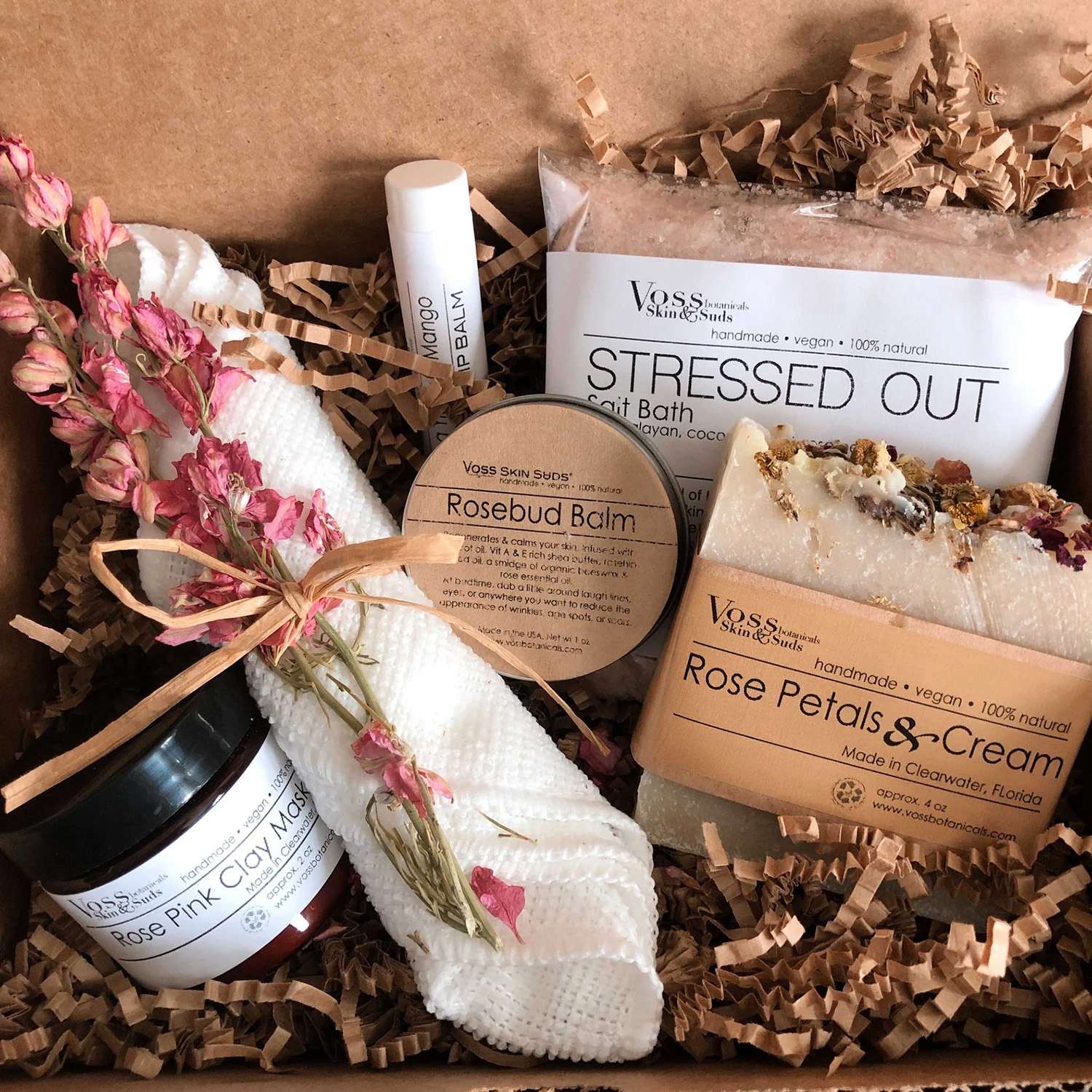 Spa Gift Set from VossBotanicals on Etsy
