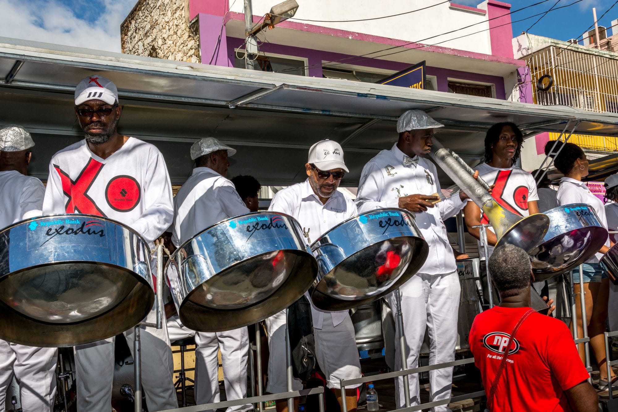Exodus steel orchestra band members